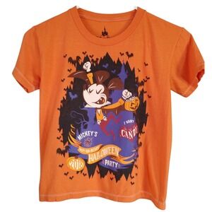 Disney Not So Scary‎ Halloween T Shirt I Want Candy 2018 Mickey Kids Extra Small